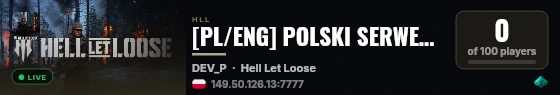 [PL/ENG] POLSKI SERWER | BZ | BYZANTIUM | EVENT live status badge