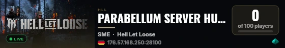 PARABELLUM SERVER HUN/ENG live status badge
