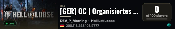 [GER] OC | Organisiertes Chaos | Lvl 15+ live status badge