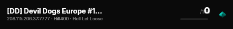 [DD] Devil Dogs Europe #1 | DDclan.org live status badge