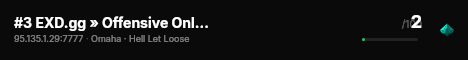 #3 EXD.gg » Offensive Only | Discord.exd.gg live status badge