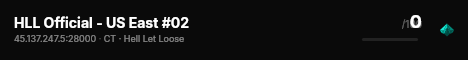 HLL Official - US East #02 live status badge