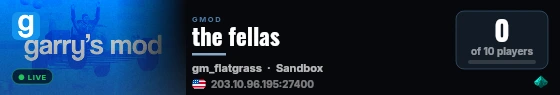 the fellas live status badge