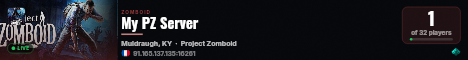 My PZ Server live status badge