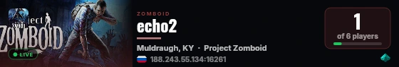 echo2 live status badge