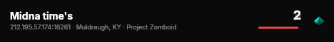 Midna time's live status badge