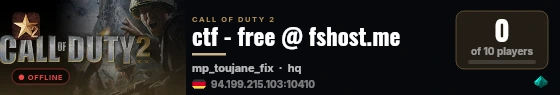 ctf - free @ fshost.me live status badge
