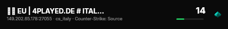❱❱ EU | 4PLAYED.DE # ITALY ONLY ❰❰ live status badge