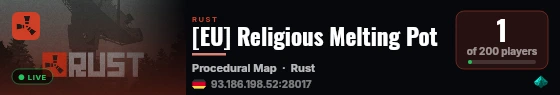 [EU] Religious Melting Pot live status badge