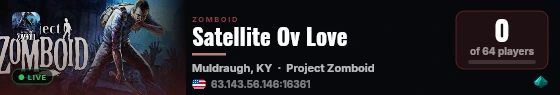 Satellite Ov Love live status badge