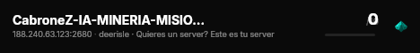 CabroneZ-IA-MINERIA-MISIONES-LORE live status badge