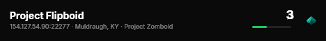 Project Flipboid live status badge