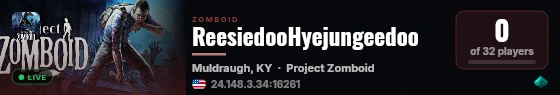 ReesiedooHyejungeedoo live status badge