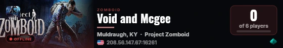 Void and Mcgee live status badge