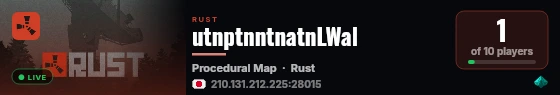 utnptnntnatnLWal live status badge