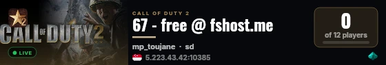 67 - free @ fshost.me live status badge
