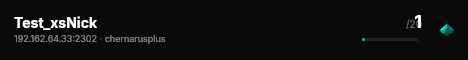 Test_xsNick live status badge