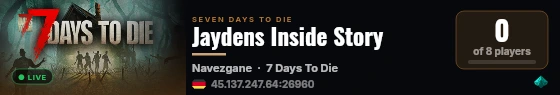 Jaydens Inside Story live status badge
