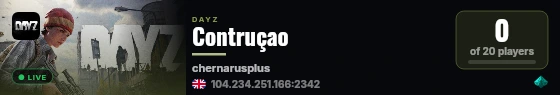 Contruçao live status badge