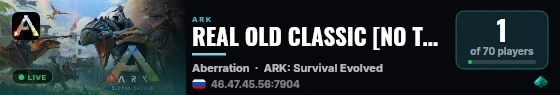 REAL OLD CLASSIC [NO TEK] [NoWipe] #4 - (v358.24) live status badge