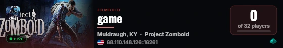 game live status badge