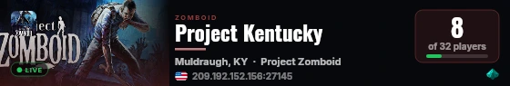 Project Kentucky live status badge