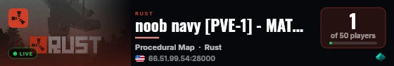 noob navy [PVE-1] - MATURE ONLY live status badge