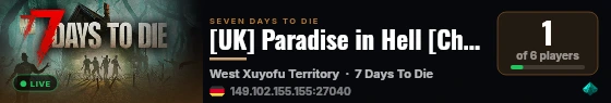[UK] Paradise in Hell [Chibi Mode] live status badge
