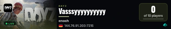 Vasssyyyyyyyyyy live status badge