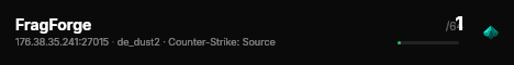 FragForge live status badge