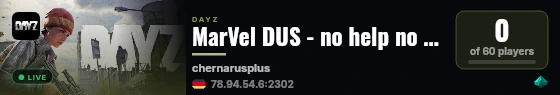 MarVel DUS - no help no wipe live status badge