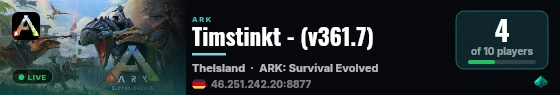 Timstinkt - (v361.7) live status badge