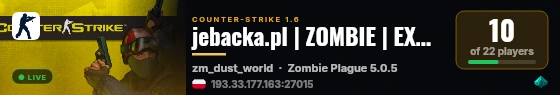 jebacka.pl | ZOMBIE | EXP | FASTDL | 247 | CSO | live status badge
