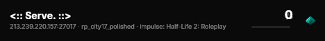 <:: Serve. ::> live status badge