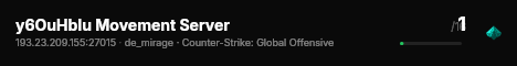 y6OuHbIu Movement Server live status badge