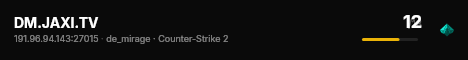 DM.JAXI.TV live status badge