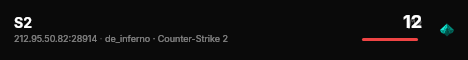 S2 live status badge