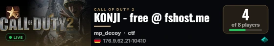 KONJI - free @ fshost.me live status badge