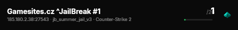 Gamesites.cz ^JailBreak #1 live status badge