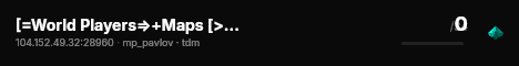 [=World Players=>+Maps [>TDM<] live status badge