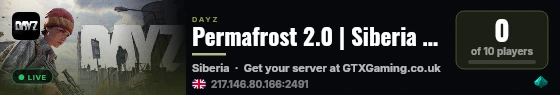 Permafrost 2.0 | Siberia | TEST live status badge