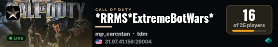 *RRMS*ExtremeBotWars* live status badge