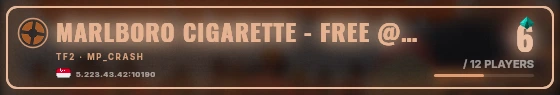 Marquee badge preview