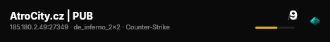 AtroCity.cz | PUB live status badge