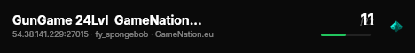 GunGame 24Lvl  GameNation.eu   @pukawka.pl live status badge