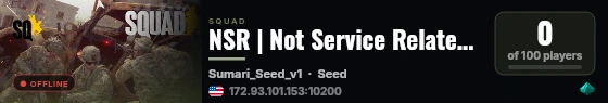NSR | Not Service Related | discord.gg/NSR live status badge