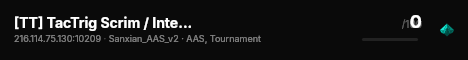 [TT] TacTrig Scrim / Internal 1 - Discord.gg/TacTrig live status badge