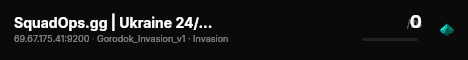 SquadOps.gg - Event Server live status badge