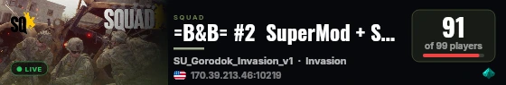 =B&B= #2  SuperMod + Steel Division - discord.gg/bbucket live status badge
