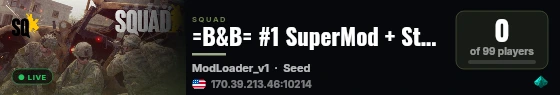 =B&B= #1 SuperMod + Steel Division - discord.gg/bbucket live status badge